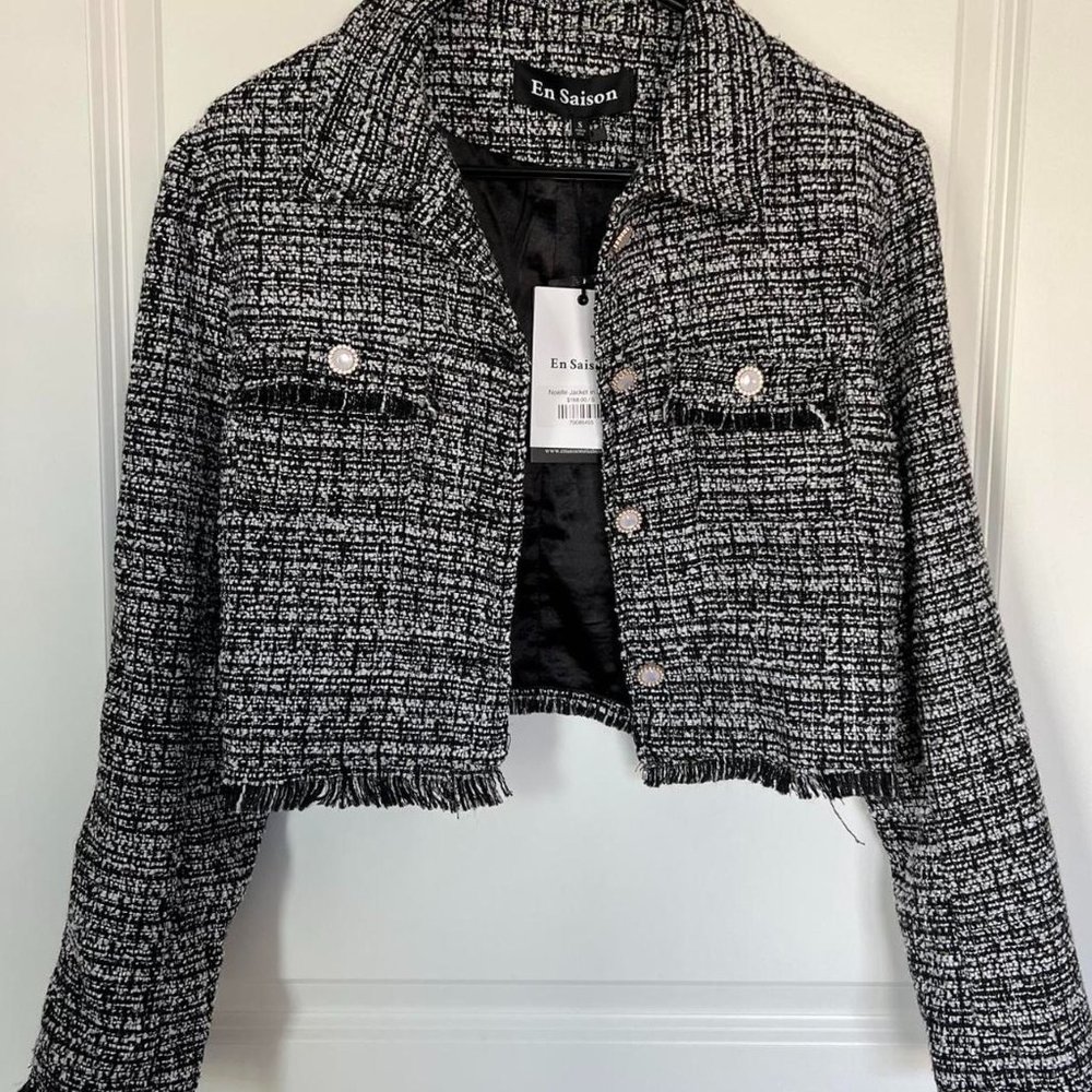 En Saison crop jacket